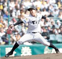 力投する先発の伊原（撮影・西田忠信）