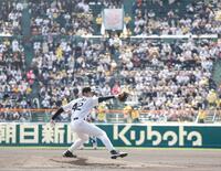 力投する先発のルーカス（撮影・西田忠信）