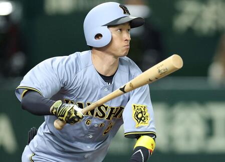 阪神　近本光司が先頭打者アーチ！２球目の内角高め直球を右翼ポール際へ　敵地がどよめく　ＯＰ戦で好調を維持