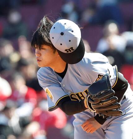 阪神・高橋 内角攻めで5回0封 OP戦プロ初勝利 さらなる向上へ「もっと打者を押せるような球を」
