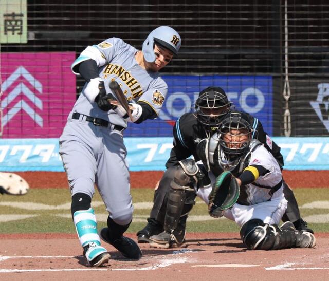 阪神が逆転負け 坂本、佐藤輝、森下のWBC組が帰国即、OP戦志願