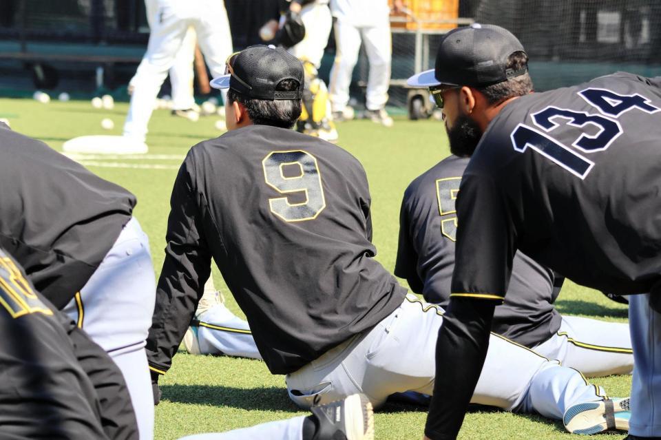 ファームの筑後遠征に合流した立石