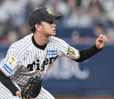 　オリックス打線を５回無失点に抑えた高橋（撮影・田中太一）