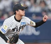 　オリックス打線を５回無失点に抑えた高橋（撮影・田中太一）