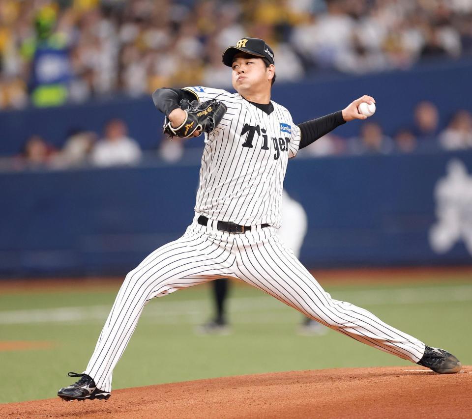 力投する先発の高橋（撮影・西田忠信）