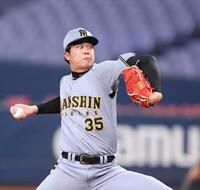 力投する先発の才木（撮影・西田忠信）