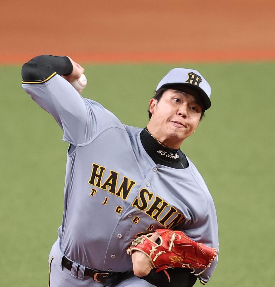 力投する先発の才木（撮影・西田忠信）