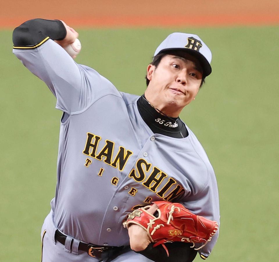 　５回を１失点に抑えた才木