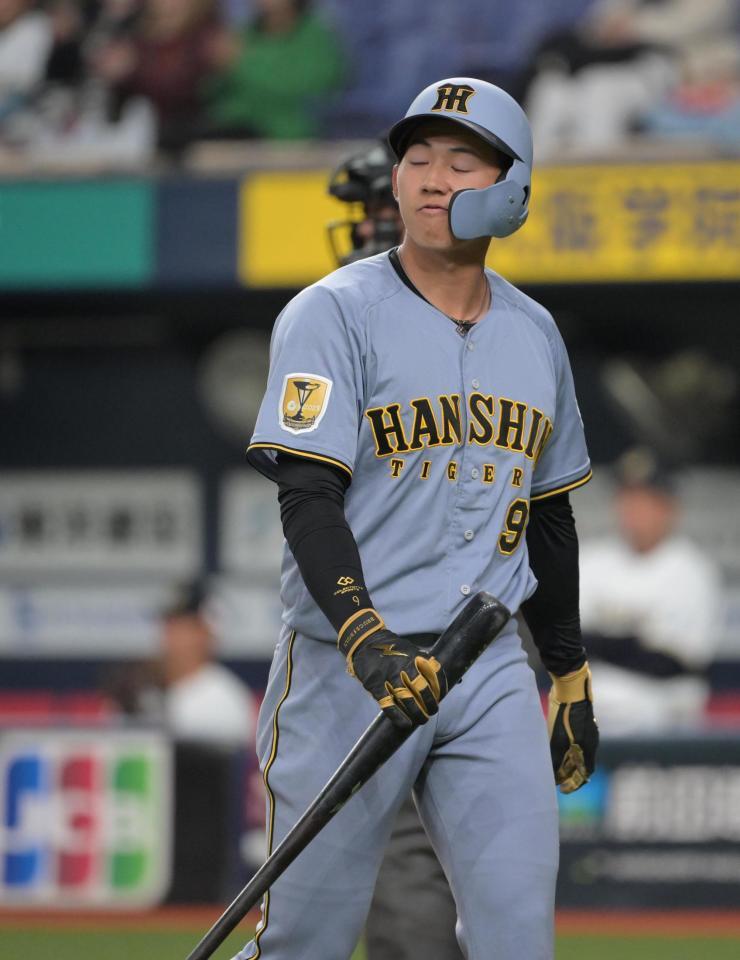 ６回、見逃し三振に口惜しそうな立石（撮影・金居みつよし）