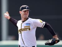 先発し力投するラグズデール（撮影・山口登）