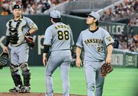 ３回、降板する伊藤将（撮影・田中太一）