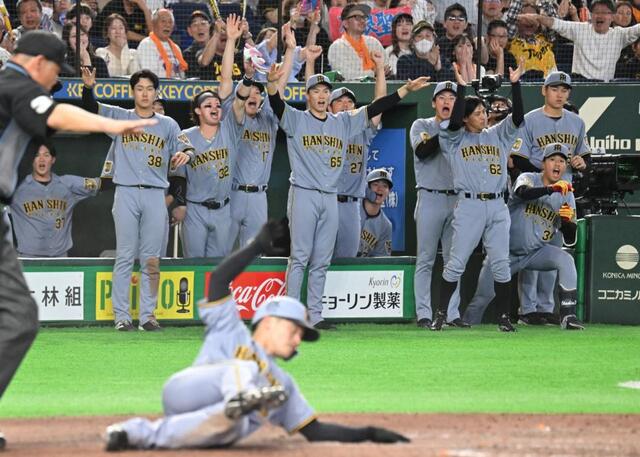 阪神が逆転勝ち　開幕カード勝ち越し