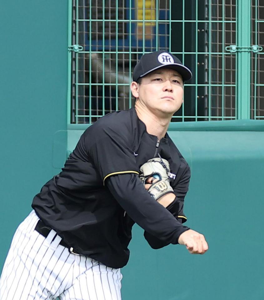 ２軍に合流した木下（撮影・西田忠信）