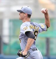 ３失点ながら後半に調子を上げたラグズデール（撮影・坂部計介）