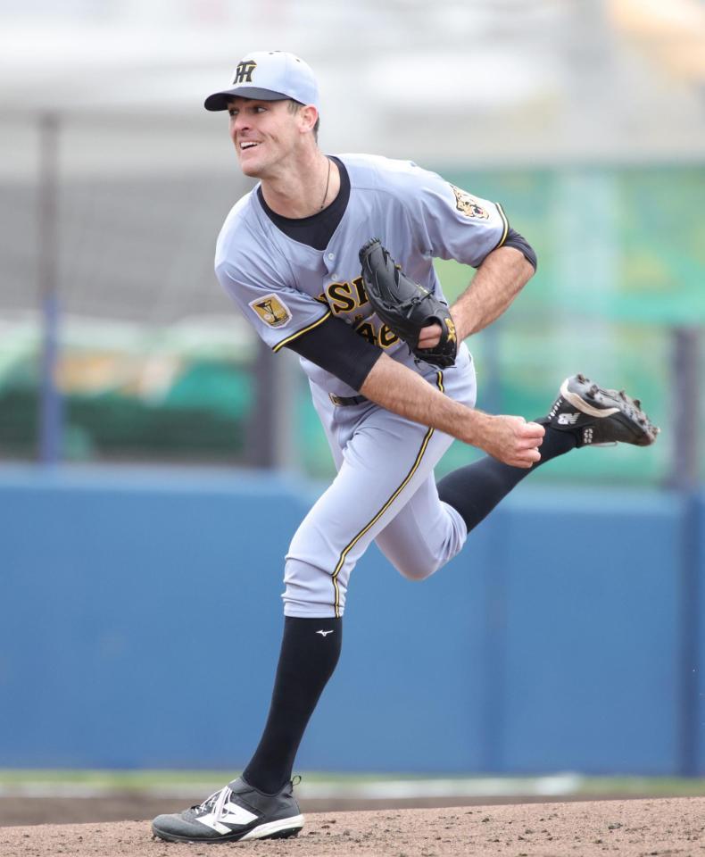 先発のラグズデール（撮影・坂部計介）