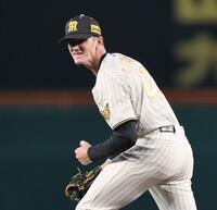 先発し、力投するルーカス（撮影・田中太一）