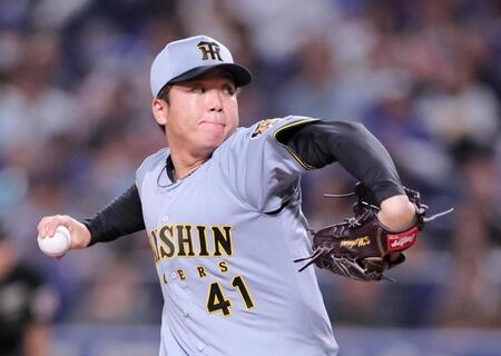 中日戦に先発する村上