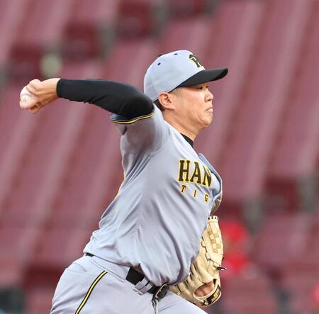 先発し力投する西勇（撮影・北村雅宏）