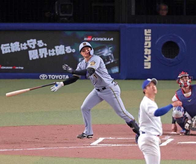 阪神　森下が２試合連発５号ソロ