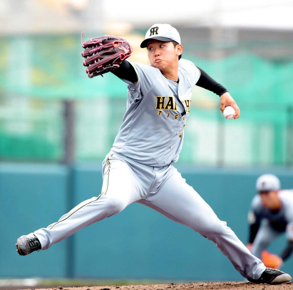 　７回無失点の好投を見せた門別（撮影・坂部計介）