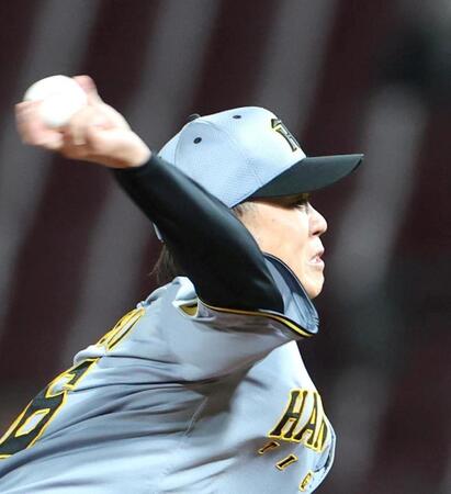 先発し力投する西勇（撮影・北村雅宏）