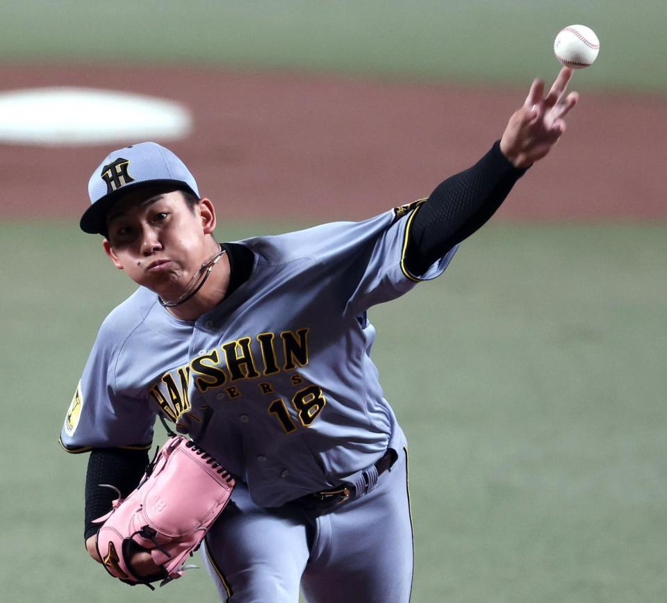 先発し力投する伊原（撮影・山口登）