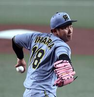 先発し力投する伊原（撮影・山口登）