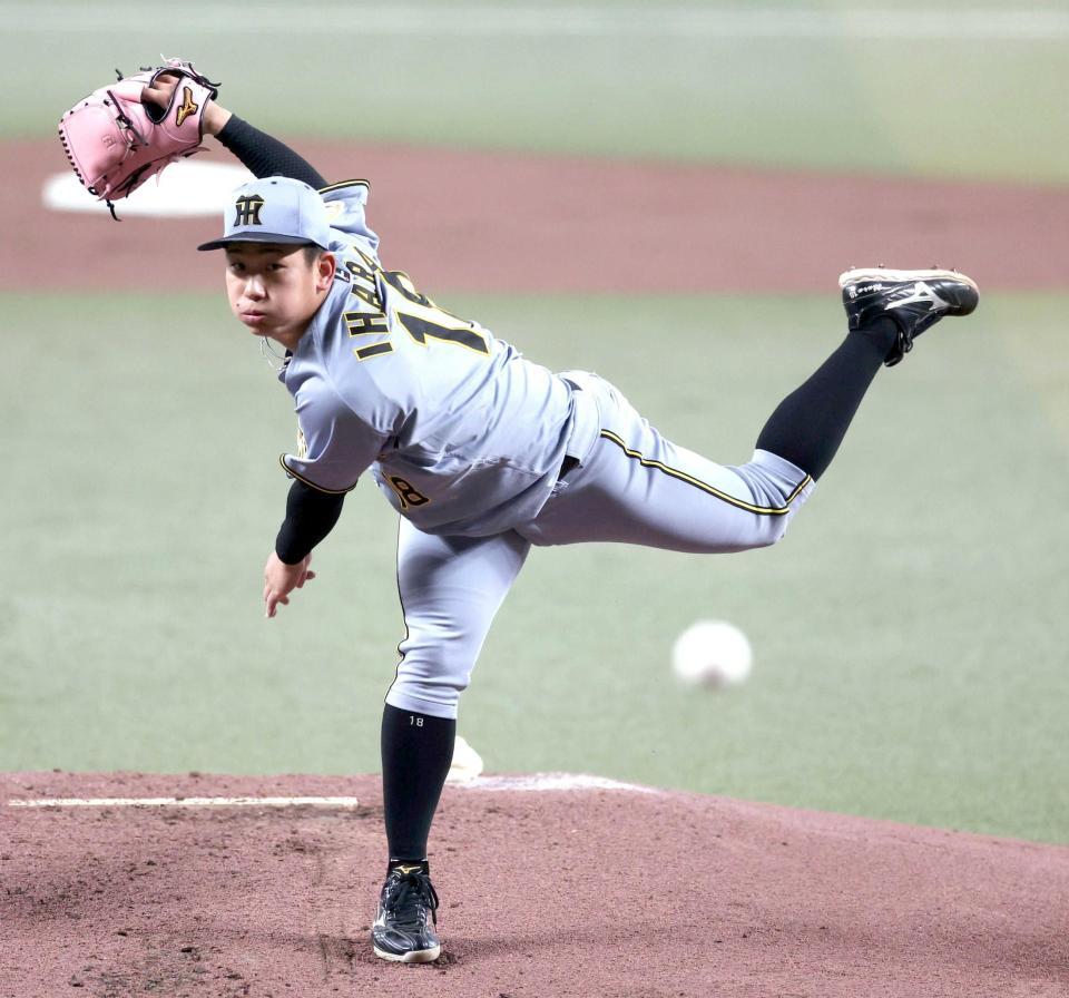 　６回１失点の好投を見せ２勝目を挙げた伊原（撮影・山口登）