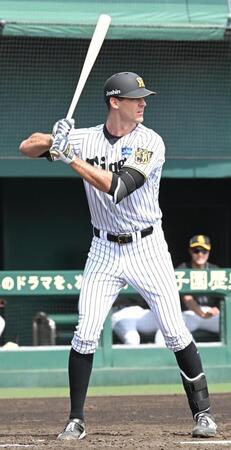 ３回、打席に立つラグズデール（撮影・高部洋祐）