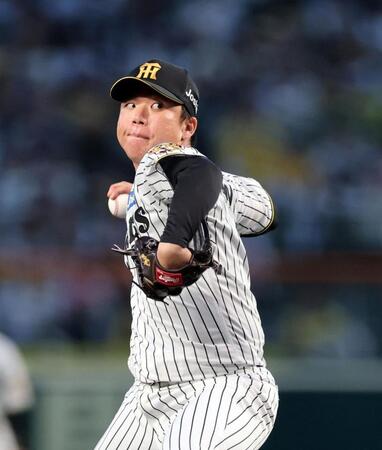 先発し力投する村上（撮影・山口登）