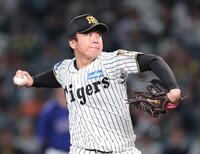 先発し力投する阪神・村上頌樹＝甲子園（撮影・山口登）