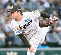 中日戦に先発した村上
