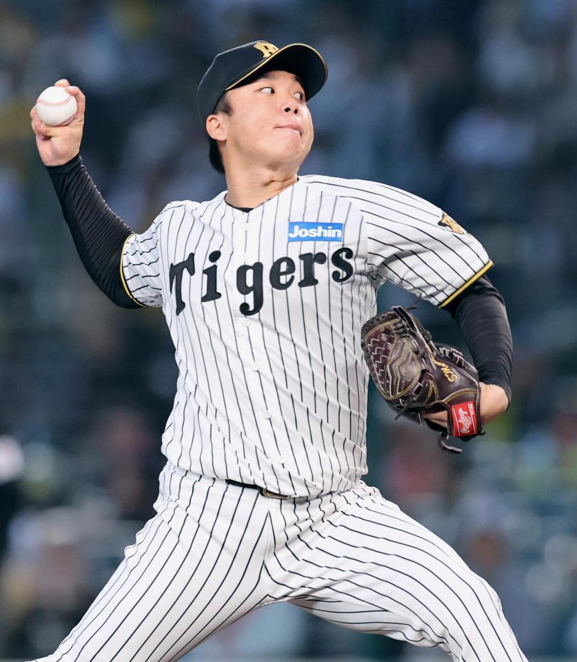 中日戦に先発した村上