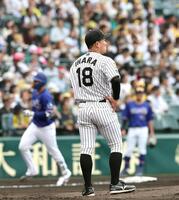 ２回、石伊に逆転２ランを許す伊原（撮影・山口登）