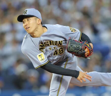 ＤｅＮＡ戦に先発し力投する茨木（撮影・西岡正）