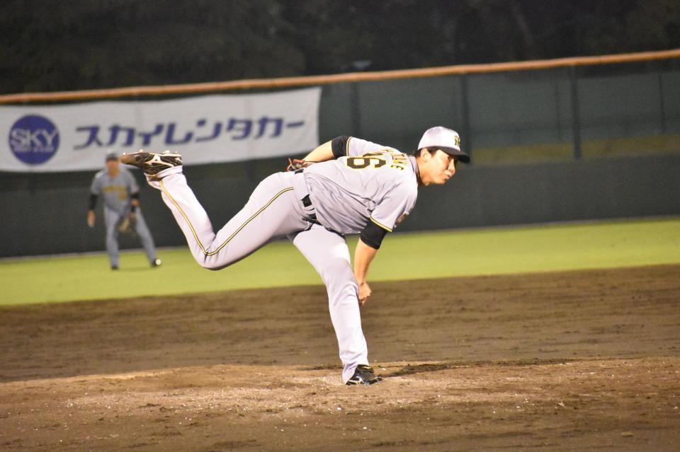 復帰登板となった畠