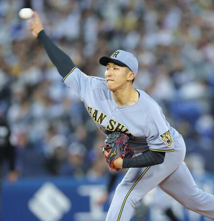 ＤｅＮＡ戦に先発し力投する茨木（撮影・西岡正）