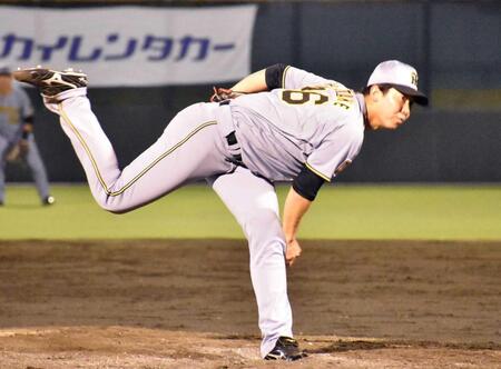 　復帰登板となった畠（撮影・河西俊輔）