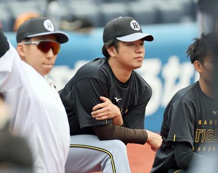 ストレッチをする高橋（撮影・田中太一）