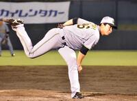 　復帰登板となった畠（撮影・河西俊輔）