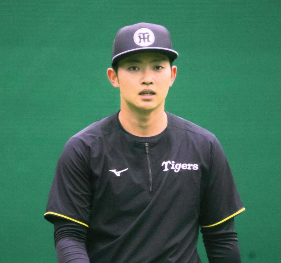 ２軍残留練習に合流した中川