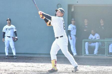 代打で登場し、特大のファウルを放った嶋村