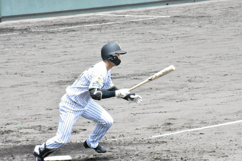 ３回、一ゴロに倒れた島田