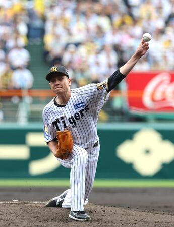 先発し力投する大竹（撮影・山口登）