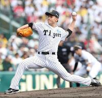 力投する先発の大竹（撮影・西田忠信）