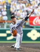 先発し力投する大竹（撮影・山口登）