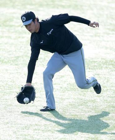 調整する高橋（撮影・金田祐二）