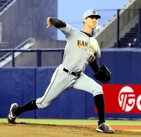 　力投するラグズデール