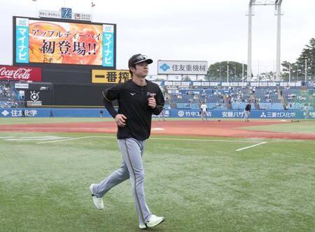 スタメンを外れた中野（撮影・田中太一）