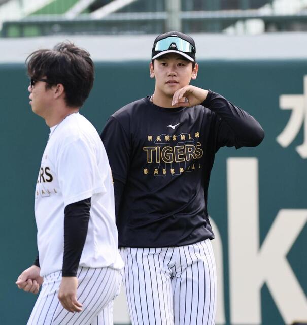 阪神　門別と及川が１軍合流